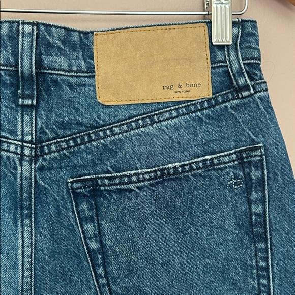 Rag &Bone Rachel Barrel Leg Siesta Super High-Rise Rigid Jean ButtonFly Size 28 - Picture 7 of 14